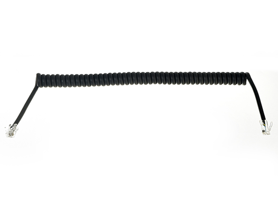 彈簧線4P電話線 用于航空工業設備0. 5M 1M 1.5M